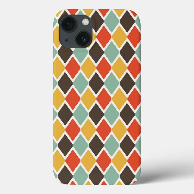 Modern ikat tribal fashion pattern Case-Mate iPhone case (Back)