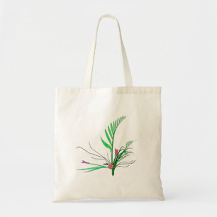 Modern Ikebana Drawing Tote Bag