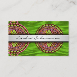 Modern India Discs Professional Business Cards