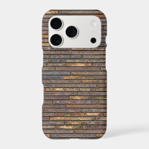 Modern Industrial Thin Brick Wall Pattern