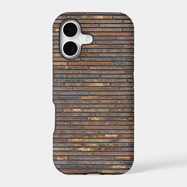 Modern Industrial Thin Brick Wall Pattern (Back)