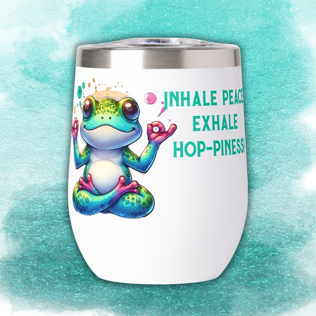 Modern Inhale Exhale Green Frog | (Creator Uploaded)