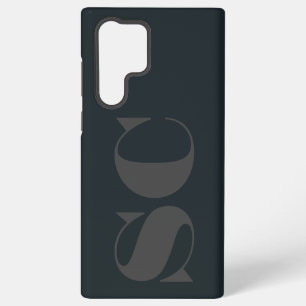 Modern Initial Minimal Samsung Galaxy Case