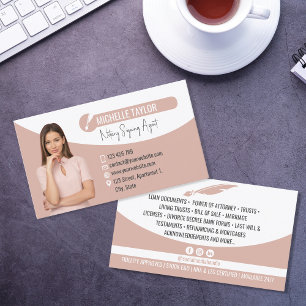 Modern Insert Photo Notary Signing Agent Loans