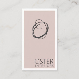 Modern Interior Designer Business Card