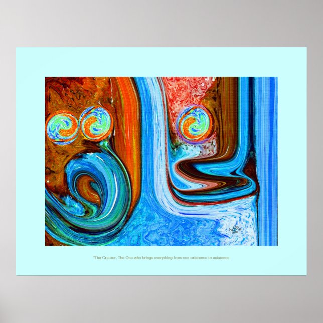 Modern Interior Paintings Poster (Front)