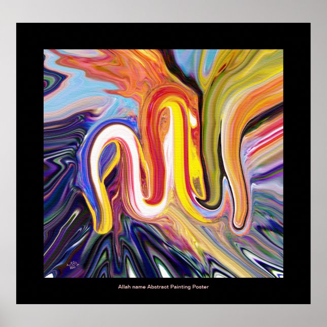 Modern Interior Paintings Poster (Front)