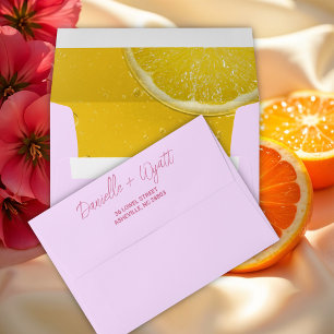 Modern Italian Summer Envelope