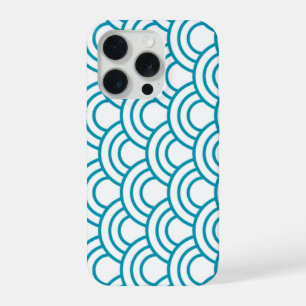 Modern Japanese Geometric Pattern iPhone 15 Pro Case