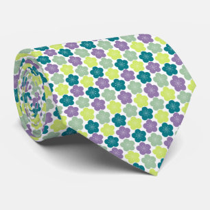 Modern Japanese PlumBlossom Fresh Garden Tie