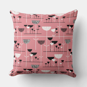 Modern Jazz - Pink e3868f Cushion
