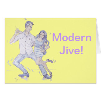Modern Jive Ceroc Dancers