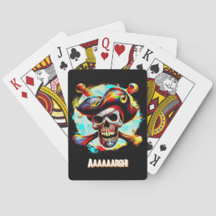 Modern Jolly Roger Playing Cards