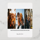 Modern Joy Holiday Photo Card