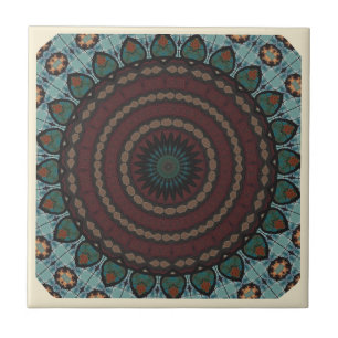 Modern  kaleidoscope Ceramic Tile