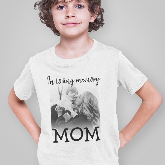 Modern | Kids | Photo Memorial T-Shirt (Creator Uploaded)