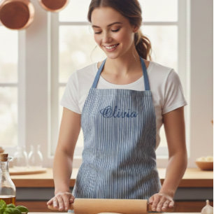 Modern Kitchen Apron   Sleek Unisex Design 