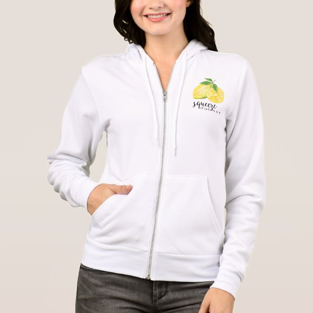 MODERN KITCHEN LEMON PUN HOODIE (Front)