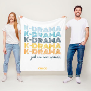 Modern Korean Drama Watching Blanket Fleece