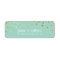 MODERN LABEL cute confetti spots gold trendy mint
