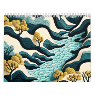 Modern Landscape Calendar