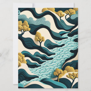 Modern Landscape Card
