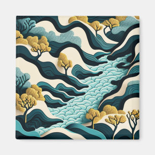 Modern Landscape Magnet