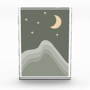 Modern landscape photo block