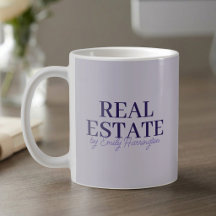 Modern Lavender Real Estate Agent