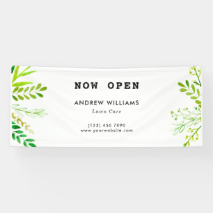 Modern Lawn Care Landscaping Business Banner