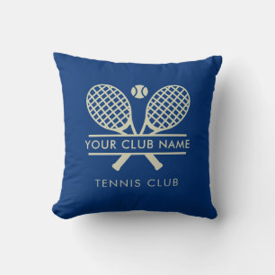 Modern Lawn Tennis Country Club Name Team Office Cushion