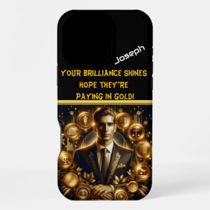 Modern Lawyer Amid Justice and Wealth iPhone 16 Pro Max Case