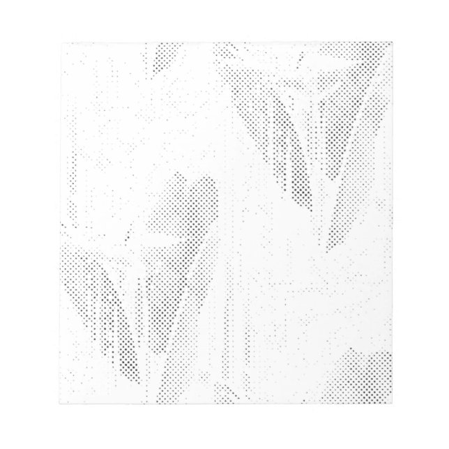 Modern Leaf Notepad | Stylish Stationery   (Front)