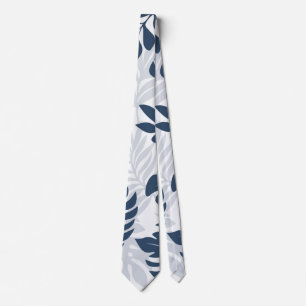 Modern leaf pattern tie