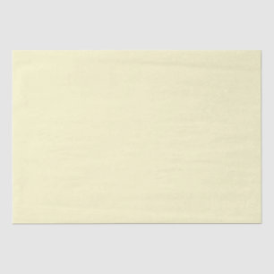 Modern Lemon Yellow Plain Solid Colour Tissue Paper