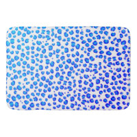 Modern Leopard Animal Print Pattern Blue Purple