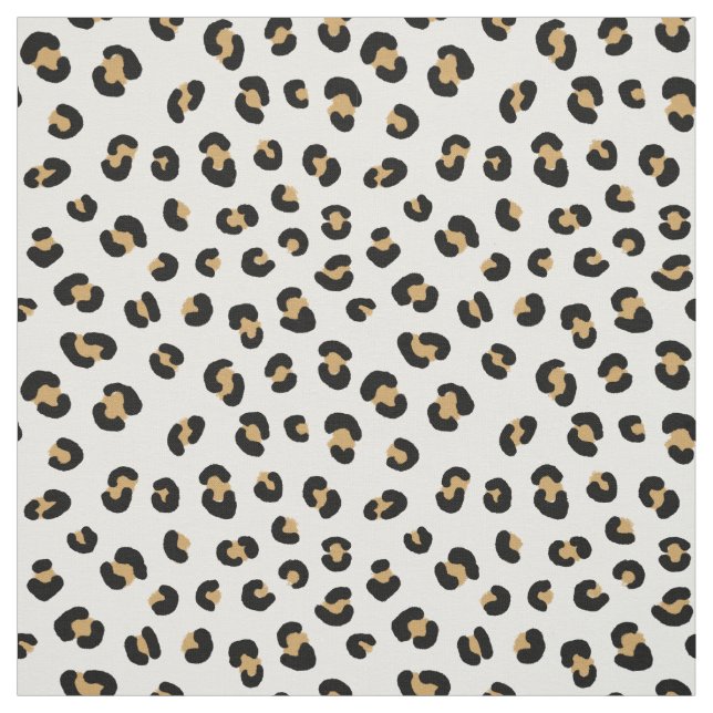 Modern Leopard Print  Fabric (Swatch)