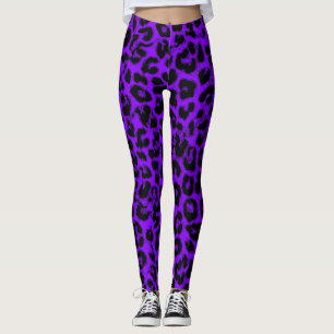 Modern Leopard Skin Pattern #11 Leggings