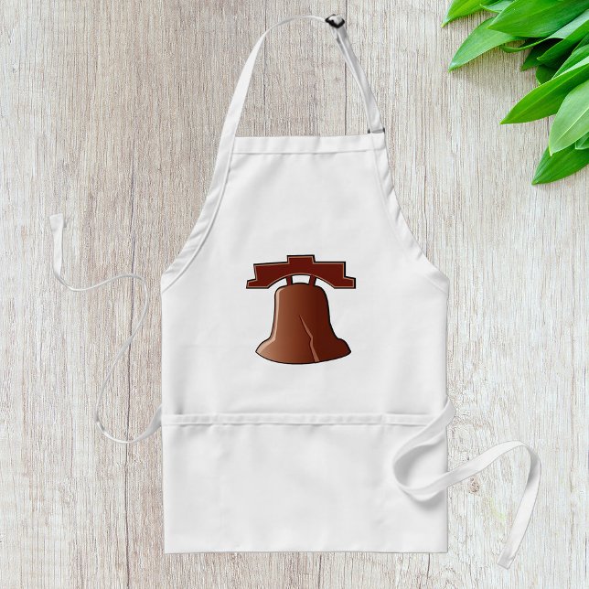 Modern Liberty Bell Patriotic Philadelphia Icon  Standard Apron (Creator Uploaded)
