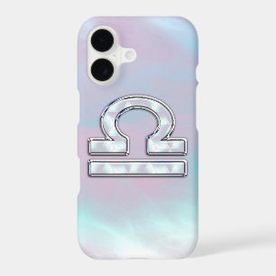 Modern Libra Zodiac Sign Mother of Pearl Style