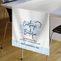 Modern Light Blue Watercolor Business Craft Show