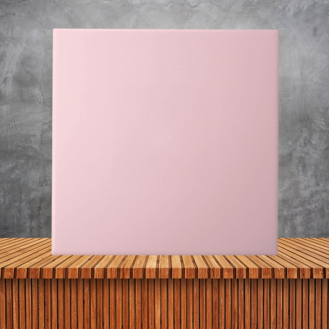 Modern Light Pink Plain Solid Colour Tile (Creator Uploaded)