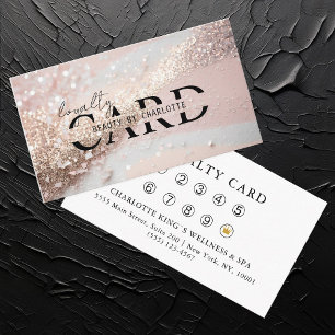 Modern, Lightpink-Gold-Glitter Salon, 10 - Enclosure Card