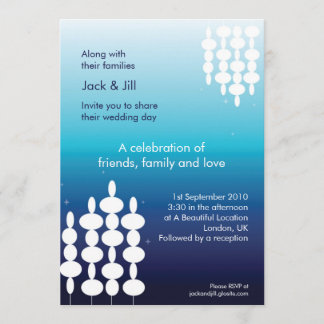 Modern Lights 5x7 Invitation