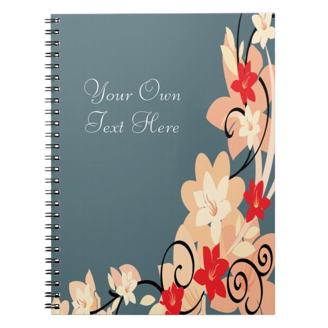 Modern Lillie's Spiral Notebook (Front)