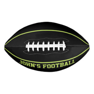 Modern LimePersonalized Kid's Football