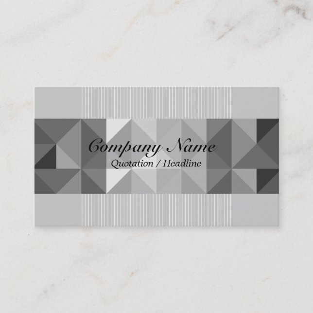 Modern Line Colours Business Card (Front)