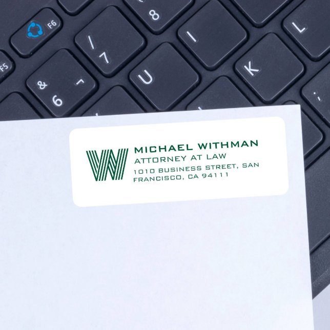 MODERN LINE MONOGRAM CORPORATE LAWYER ACCOUNTANT (Creator Uploaded)