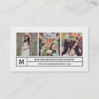 Modern lines | Photography Business Cards