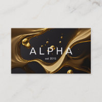 Modern Liquid abstract Gold Background Design
